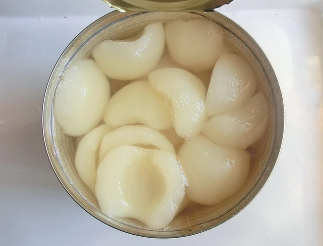 Fresh Fruit Canned Snow Pear in Syrup with Private label